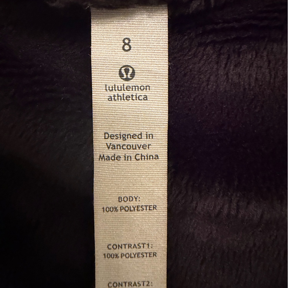 lululemon athletica Black Sherpa Coat - Picture 13 of 13